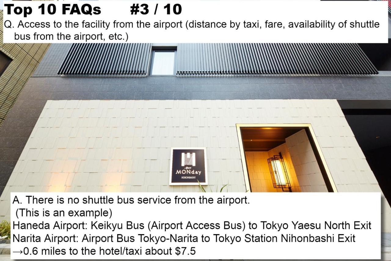 Monday Apart Premium Nihonbashi Tokyo Luaran gambar